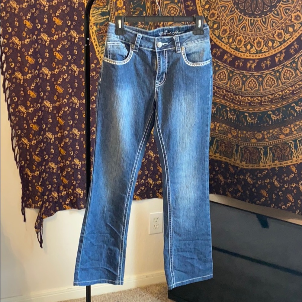 Wired Heart Boot Cut jeans
